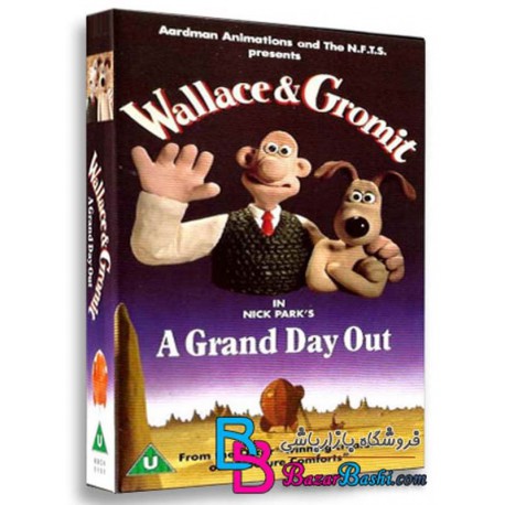 کارتون انیمیشن والاس و گرامیت در سفر باشکوه Wallace Gromit A Grand Day Out