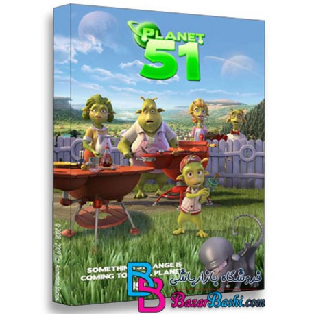 کارتون انیمیشن سیاره با دوبله فارسی 51 Planet 51 Animation