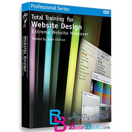 فیلم آموزش طراحی وب سایت Total Training for Website Design Extreme Website Makeover
