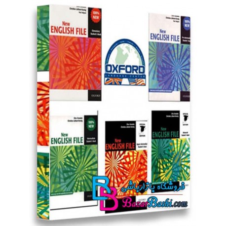 مجموعه کتاب آموزش آکسفورد Oxfords NEW ENGLISH FILE Series Collection