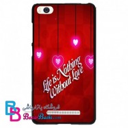 قاب موبایل طرح عشق Life Is Nothing Without Love کد 123