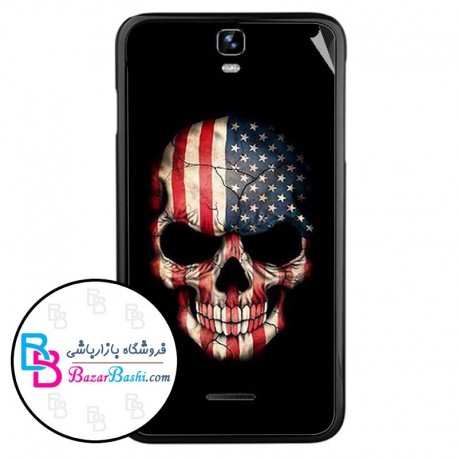 قاب موبایل طرح جمجمه کد 203