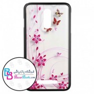 قاب موبایل طرح گل و پروانه کد 252