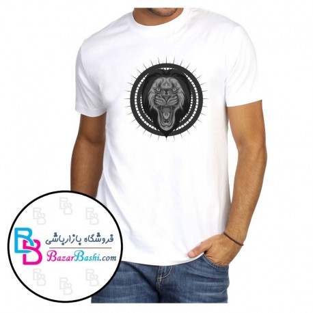 تیشرت طرح شیر وحشی کد 148