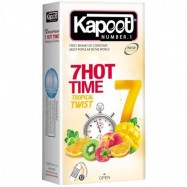 کاندوم تاخیری کاپوت مدل 7Hot Time بسته 12 عددی