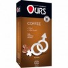 کاندوم شیاردار اورز مدل Coffee Flavored بسته 12 عددی
