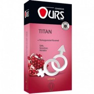 کاندوم ساده اورز مدل Titan بسته 12 عددی