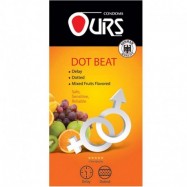 کاندوم تاخیری خاردار اورز مدل Dot Beat بسته 12 عددی