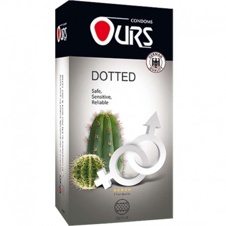 کاندوم خاردار اورز مدل Dotted بسته 12 عددی