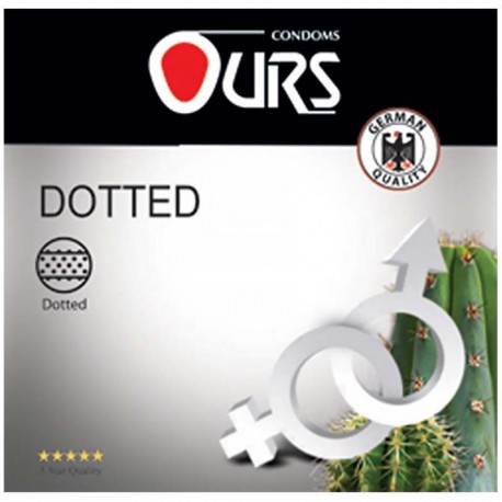 کاندوم خاردار اورز مدل Dotted بسته 3 عددی