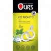 کاندوم تاخیری خاردار اورز مدل Ice Mohito بسته 12 عددی