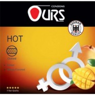 کاندوم خاردار اورز مدل Hot بسته 3 عددی
