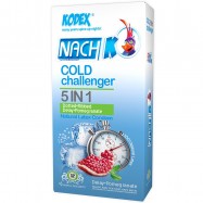 کاندوم تاخيری ناچ کدکس مدل NACH KODEX Cold Challenger 5in1 بسته 12 عددی
