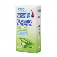 کاندوم ناچ کدکس مدل NACH KODEX Classic Aloe Vera بسته 12 عددی