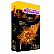 کاندوم خاردار ایکس دریم XDREAM مدل Turbo بسته 12 عددی