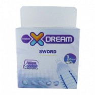 کاندوم خاردار فضایی ایکس دریم XDREAM مدل شمشیری Sword بسته 1 عددی