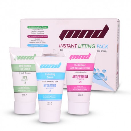 پک لیفتینگ فوری رفع چروک سیاهی و پف MND