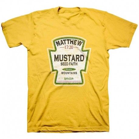 تی شرت آستین کوتاه طرح Mattew Mustard