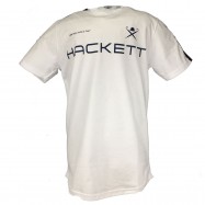 تی شرت آستین کوتاه کاترین طرح Hackett سفید کد KA136