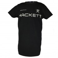 تی شرت آستین کوتاه کاترین طرح Hackett مشکی کد KA138