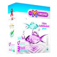 کاندوم ایکس دریم XDREAM مدل بسیار روان Ultra Lubricated بسته 3 عددی