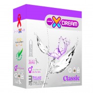 کاندوم ایکس دریم XDREAM مدل Classic بسته 3 عددی