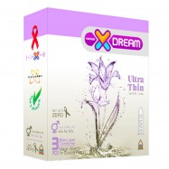 کاندوم ایکس دریم XDREAM مدل بسیار نازک Ultra Thin بسته 3 عددی