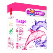کاندوم تاخیری خاردار ایکس دریم XDREAM مدل لارگو Largo بسته 3 عددی