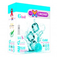کاندوم تاخیری ایکس دریم XDREAM مدل Cold بسته 3 عددی
