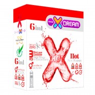 کاندوم تاخیری خاردار ایکس دریم XDREAM مدلhot 6 in 1 بسته 3 عددی