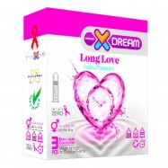 کاندوم خاردار ایکس دریم XDREAM مدل Long Love بسته 3 عددی