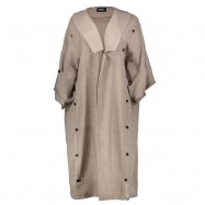رویه بلند زنانه امکا Emka طرح Khaki-29774909 - بژ