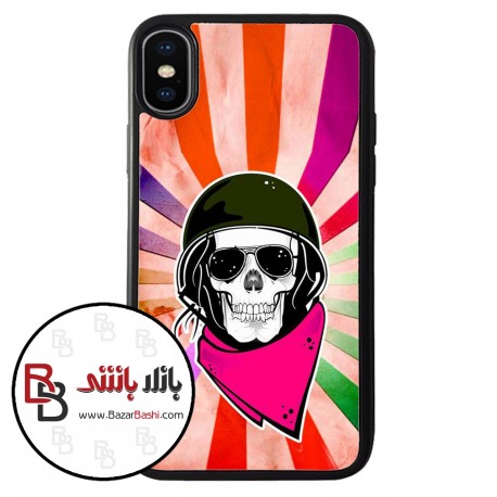 قاب موبایل طرح اسکلتی کد 282